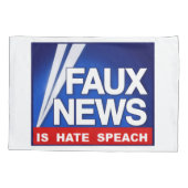 Faux News Kissenbezug (Rückseite)