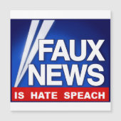Faux News Magnetkarte (Vorderseite)