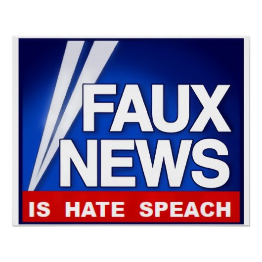 Faux News  Poster (Vorderseite)