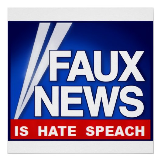 Faux News Poster (Vorderseite)