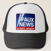 Faux News Truckerkappe (Vorderseite)
