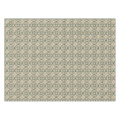 Faux-Oma-Quadrat-Doily-Häkelmuster Tischdecke (Vorderseite (Horizontal))