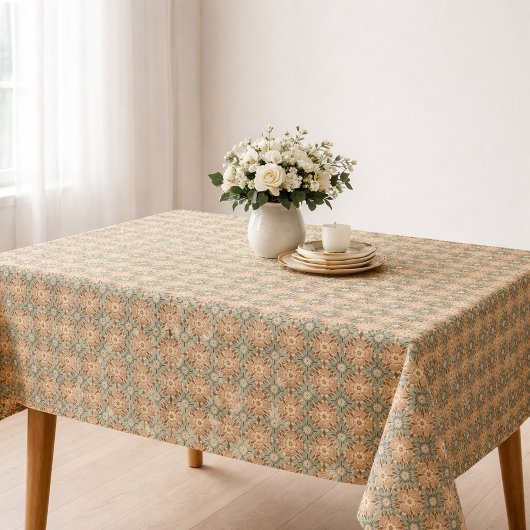 Faux-Oma-Quadrat-Häkeldeckchen-Muster  Tischdecke