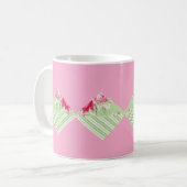 Faux-Patchwork-Tasse Kaffeetasse (Vorderseite Links)