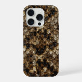 Faux Rattlesnake Snakeskin iPhone Hülle (Rückseite)