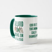 Faux Rhinestone MALLARD MAMA Tasse (Vorderseite Links)