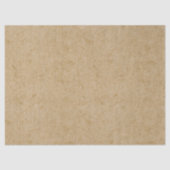 Faux-Rustikal-Braun-Kraftpapier-Look Seidenpapier (Vorderseite)