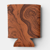 Faux Walnuss Furnier Dosenkühler (Rückseite)