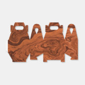 Faux Walnut Pattern Geschenkschachtel (Ungefaltet)