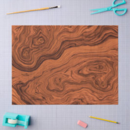 Faux Walnut Pattern  Seidenpapier