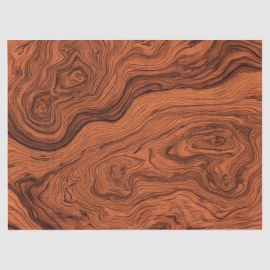 Faux Walnut Pattern  Seidenpapier (Vorderseite)