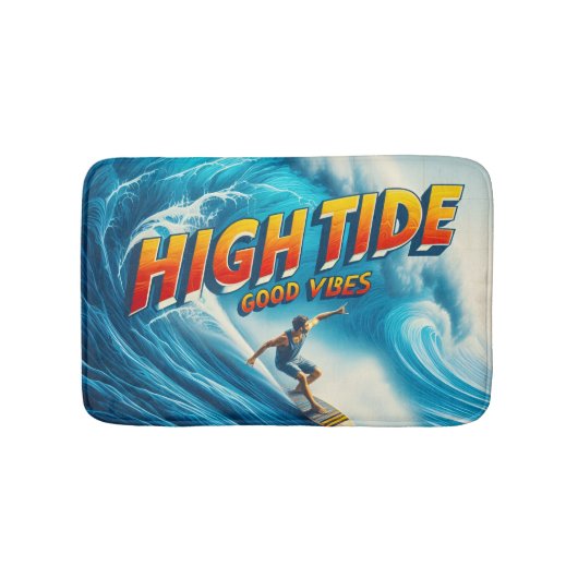 Faux Wrapped Canvas Print Badematte (Vorderseite)