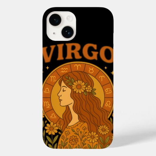Faux Wrapped Canvas Print Case-Mate iPhone Hülle (Rückseite)