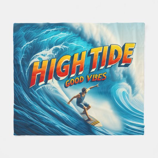 Faux Wrapped Canvas Print Fleecedecke (Vorderseite (Horizontal))