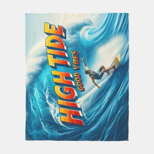 Faux Wrapped Canvas Print Fleecedecke (Vorderseite)