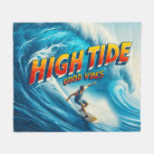 Faux Wrapped Canvas Print Fleecedecke (Vorderseite (Horizontal))