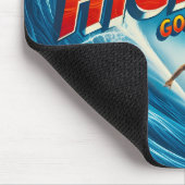 Faux Wrapped Canvas Print Mousepad (Ecke)