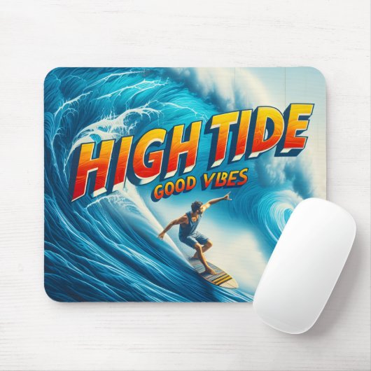 Faux Wrapped Canvas Print Mousepad (Mit Mouse)