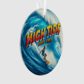 Faux Wrapped Canvas Print Ornament (Vorderseite)