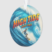 Faux Wrapped Canvas Print Ornament (Vorderseite)