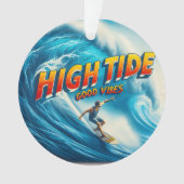 Faux Wrapped Canvas Print Ornament (Vorderseite)