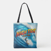 Faux Wrapped Canvas Print Tasche (Rückseite)