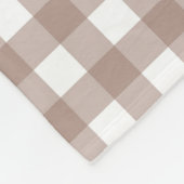 Faux Yarn Notch-Hook Koala Christmas Design Fleecedecke (Ecke)