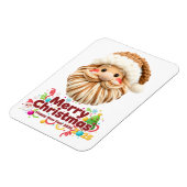 faux yarn pattern, notch-hook style, textured magnet (Linke Seite)