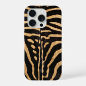 Faux Zebra Skin iPhone Hülle (Rückseite)