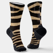 Faux Zebra Skin Socken (Gewinkelt)