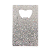 FauxGlitter Geldbeutel Flaschenöffner (Vorderseite)