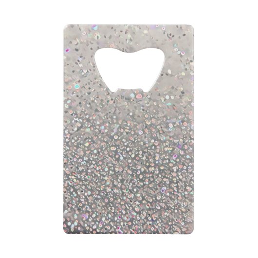 FauxGlitter Geldbeutel Flaschenöffner (Vorderseite)