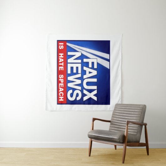 FauxNews Wandteppich (Beispiel (Horizontal))