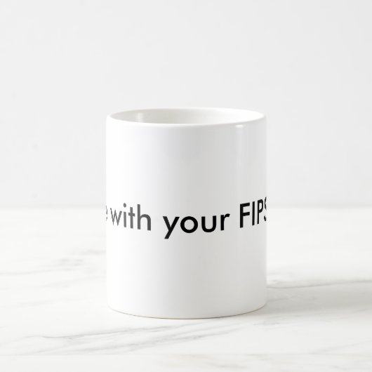 FAV-Code-Tasse Kaffeetasse (Mittel)