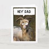 FAV KIND SENDET IHNEN GOOFY GOAT VATHER'S DAY CARD KARTE (Vorderseite)