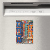 Favelas in Rio de Janeiro Magnet (In Situ (Geschirrspüler))