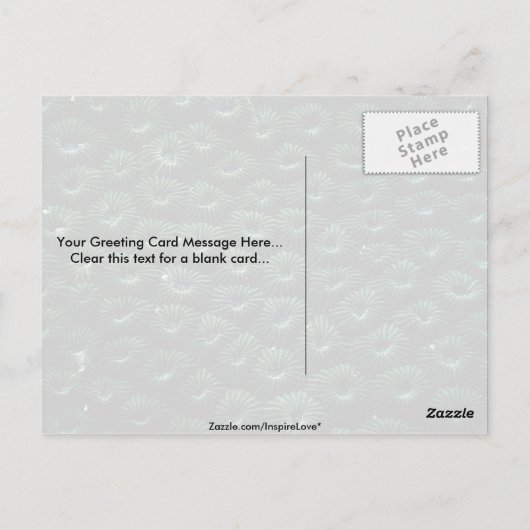 Favia, Malediven Postkarte (Rückseite)