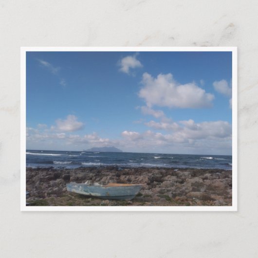 Favignana, Sizilien (Italien) Postkarte (Vorderseite)