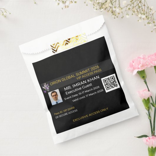 Favor Bags Baby Shower | Birthday | Elegant Geschenktütchen (Versiegelt)