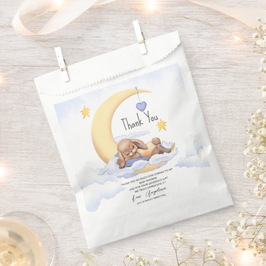 Favor Bags baby shower Geschenktütchen (Ausgeschnitten)