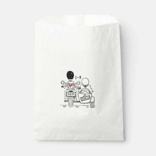 Favor Bags Geschenktütchen (Vorderseite)