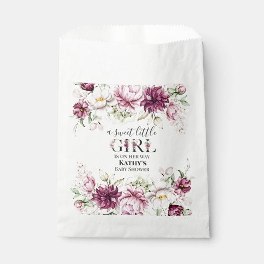 Favor Bags Geschenktütchen (Vorderseite)