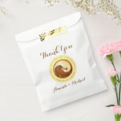FAVOR BAGS gold YinYang Dove Harmomy Geschenktütchen (Versiegelt)