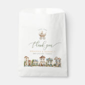 Favor Bags – It Takes a Village Baby Shower Geschenktütchen (Vorderseite)