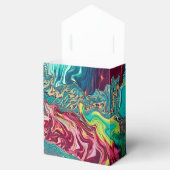 Favor Box "Aqua Flow" Geschenkschachtel (Geöffnet)