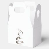 Favor Box coffee desing 2023 Geschenkschachtel (Geöffnet)