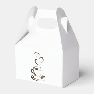 Favor Box coffee desing 2023 Geschenkschachtel
