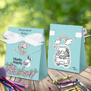 Favor Box Color-Your-own Oster-Vibes! Geschenkschachtel