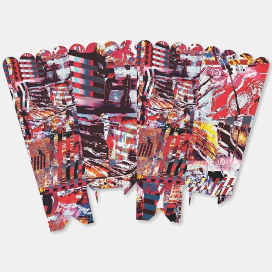 Favor Box – Fragmented Pulse Geschenkschachtel (Ungeklappt)