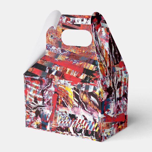 Favor Box – Fragmented Pulse Geschenkschachtel (Rückseite)